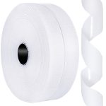1 Inch x 26 Feet Hook and Loop Tape Sticky Back Fastener Roll, Nylon Self Adhesive Heavy Duty Strips Fastener for Home Office School Car and Crafting Organization